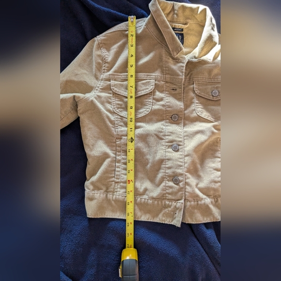 GAP Women's Tan Corduroy Jacket - Picture 5 of 7